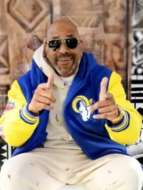 Tone Loc The Super Bowl Blue Varsity Jacket