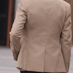 Top G Tristan Tate Brown Blazer back