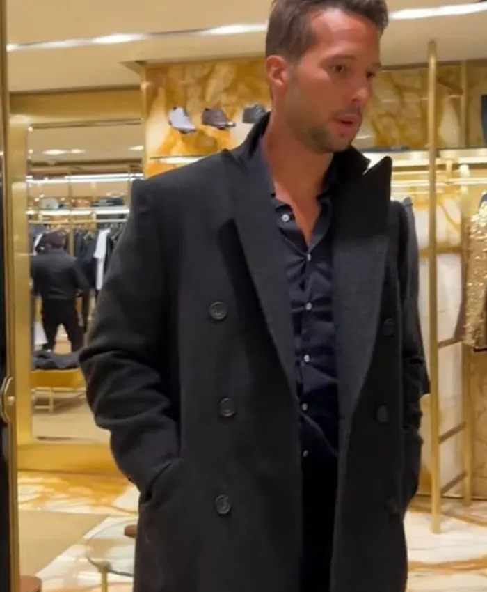 Tristan Tate Wool Trench Coat
