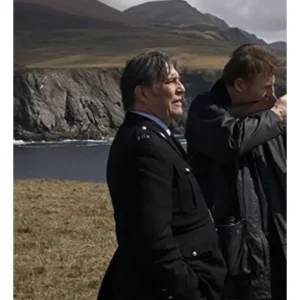 Vincent O’Shea In the Land of Saints and Sinners Black Coat side