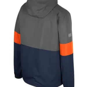 Virginia Cavaliers Full Zip Hooded Jacket Back