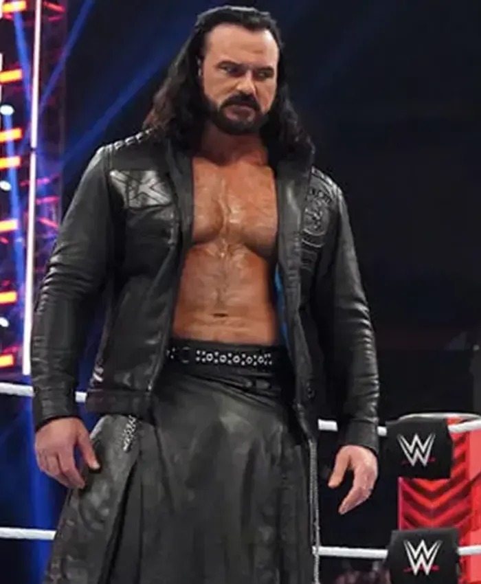 WWE Raw Drew McIntyre Leather Jacket For Men
