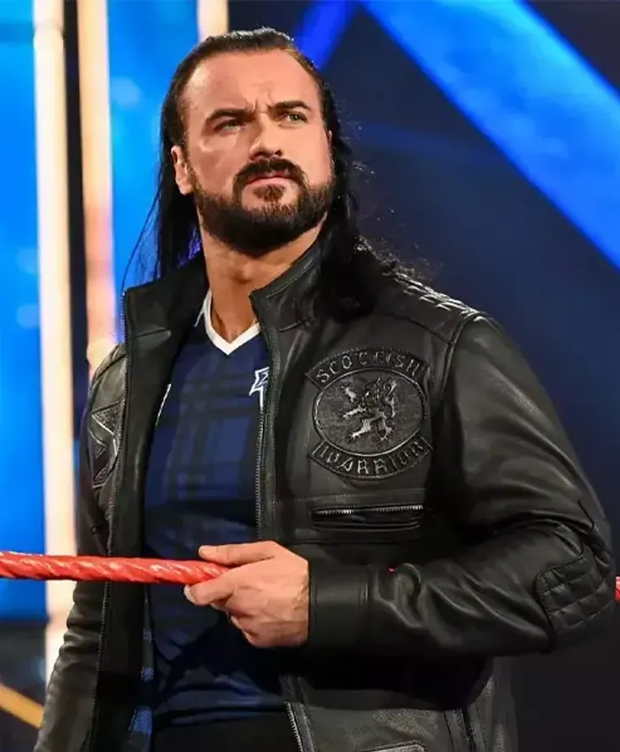 WWE Raw Drew McIntyre Leather Jacket