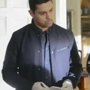 Wilmer Valderrama NCIS S14 Black Bomber Jacket For Sale