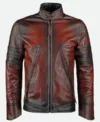X Men Origins Wolverine Red Leather Jacket