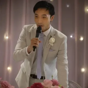 Yoson An Five Blind Dates 2024 White Blazer