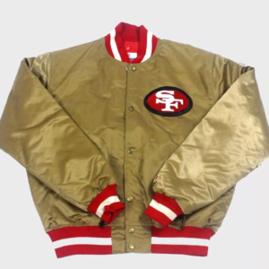 nfl san francisco 49ers varsity jacket
