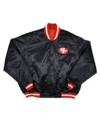 nfl san francisco 49ers varsity jacket black