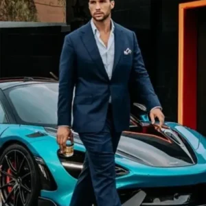 ristan Tate Blue Suit for Men