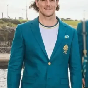 2024 Australian Olympic Green Blazer For Sale