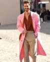Andrew Garfield Pink Suit