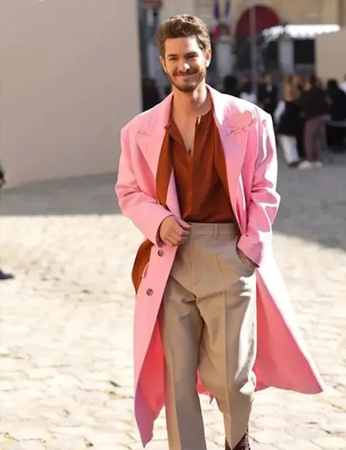 Andrew Garfield Pink Suit