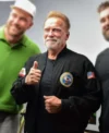 Arnold Schwarzenegger New Heights Show 2024 Jacket