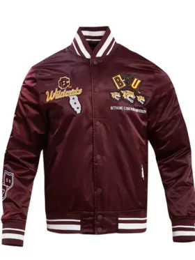 Bethune Cookman University Homecoming Rib Satin Jacket