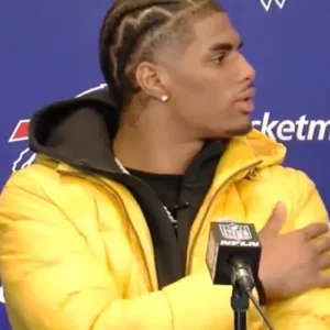 Bills Rookie Keon Coleman Macys Coat