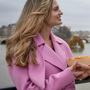 Brooke DOrsay Crimes of Fashion Killer Clutch Pink Trench Coat