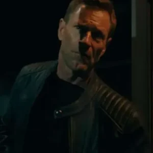 Buy Aaron Eckhart The Bricklayer 2024 Steve Vail Black Leather Jacket For Sale Men And Women