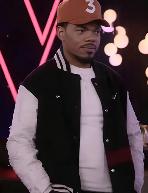 Buy Chance the Rapper The Voice S25 Blue Bomber Jacket For Sale Men And Women