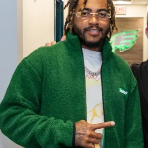 Buy Desean Jackson Green Track Jacket