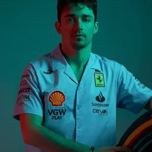 Buy Ferrari Racing Blue Miami Grand Prix Shirt For Sale Men And Women