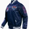Buy Howard University Homecoming Rib Full Snap Satin Jacket
