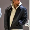 Buy Justin Bieber Coachella 2024 Louis Vuitton Black Leather Jacket for Sale