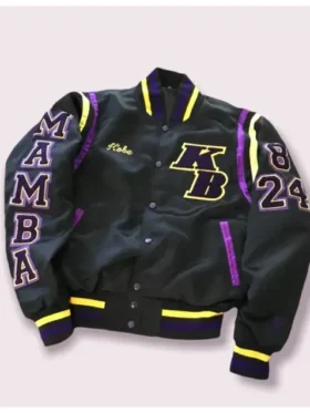 Buy Kobe Bryant Black Varsity Jacket