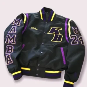 Buy Kobe Bryant Black Varsity Jacket