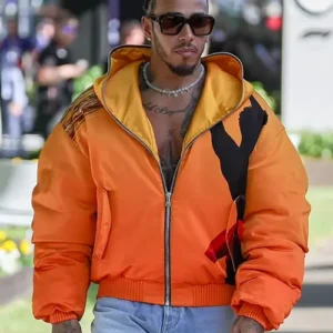 Buy Lewis Hamilton Australian Grand Prix Orange Ombre Coat For Sale
