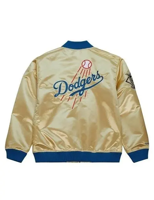 Buy Los Angeles Dodgers OG 2.0 Gold Satin Jacket On Sale Men And Women