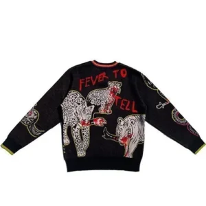Buy Men And Women Bake Off Noel Fielding YEAH YEAH YEAHS Snake Jumper For Sale 