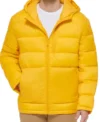 Buy Men And Women Bills rookie Keon Coleman draft Macys yellow coat For Sale 