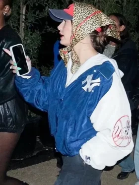 Buy Men And Women Hailey Bieber 2024 Coachella Ny Oversize Varsity Jacket For Sale