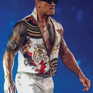 Buy Men And Women WWE Wrestlemania Dwayne Johnson The Rock Final Boss Vest For Sale 