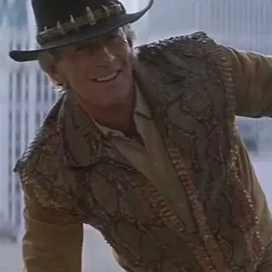 Buy Paul Hogan Crocodile Mick ‘Crocodile Dundee Leather Jacket For Sale Men And Women