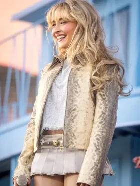 Buy Sabrina Carpenter Neon Carnival 2024 Coachella Leather Jacket For Sale Men And Women
