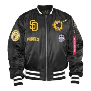 Buy San Diego Padres MA 1 Bomber Jacket