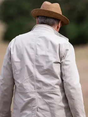 Buy The Blacklist Raymond Reddington White Cotton Jacket For Sale Men And Women