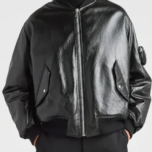 Buy The Kardashians Kim Kardashian Black Bomber Jacket For Sale Men And Women