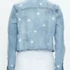Buy Thunder Rosa AEW Dynamite 2024 Melissa Cervantes Embroidered Blue Denim Jacket For Sale