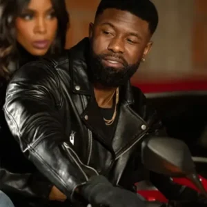 Buy Trevante Rhodes Mea Culpa 2024 Black Biker Jacket 