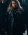Buy Villains Incorporated 2024 Mallory Everton Black Leather Coat