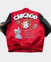 CHI Windy City Red Varsity Jacket For Sale