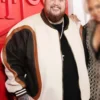 CMT Music Awards 2024 Jelly Roll Leather Bomber Jacket