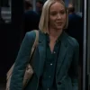 Chicago Med S08 Hannah Asher Corduroy Green Blazer