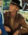 Crocodile Dundee Paul Hogan Leather Jacket