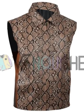 Crocodile Dundee Paul Hogan Leather Jacket right