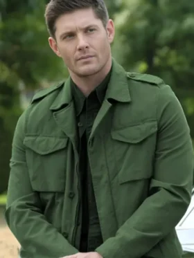 Dean Winchester Green Cotton Jacket