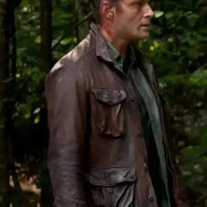 Dean Winchester Supernatural S07 Brown Distressed Jacket On Sale 