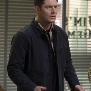 Dean Winchester Supernatural S15 Black Jacket